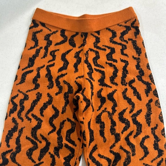 Anthropologie Pant Only Contrast Sweater Neutral Motif Women Viscose - Picture 1 of 10